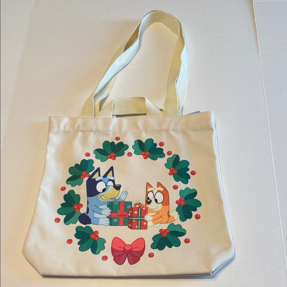 Bluey Hallmark Christmas Gift Tote Bag